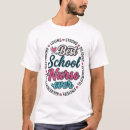 Recherche de infirmière vintage tshirts École