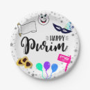 Recherche de purim assiettes Manos de shalach