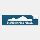 Recherche de diamant voiture autocollants Ski