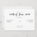 Recherche de typographie élégante invitations Non photo