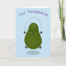 Recherche de avocat drôle vœux cartes Illustration