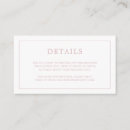 Recherche de rose clair invitations Bride
