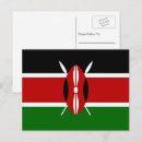 Recherche de drapeau kenya cartes postales Afrique