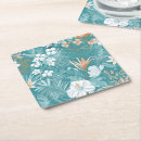 Recherche de motif palmier dessous de verres Fleur d'hibiscus