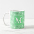 Recherche de motif circulaire tasses Vert
