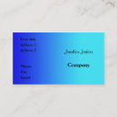 Zoek naar blauwe achtergrond visitekaartjes Eenvoudig