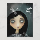 Recherche de libellule mignonne cartes postales Fille
