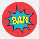 Recherche de super hero autocollants Bande dessinée