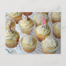 Recherche de vanille vœux cartes Cupcake