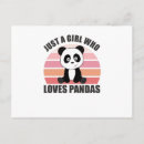 Recherche de amour panda cartes postales Doux