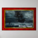 Recherche de bateau de pirate posters Coucher de soleil