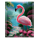 Recherche de rose flamant posters Flamants