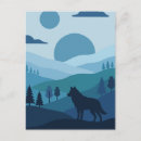 Recherche de loup hurlant posters Silhouette de loup