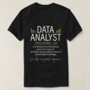 Zoek naar analist tshirts Data science