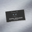 Recherche de visage de chat cartes visite Animal