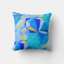 Recherche de turquoise et jaune coussins Moderne