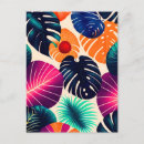 Recherche de feuille tropical cartes postales Feuillage