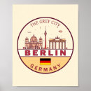 Zoek naar berlijn duitsland posters Retro vintage reizen