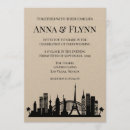 Recherche de paysage urbain invitations Moderne