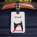 Recherche de chat noël bagages étiquettes Mignon