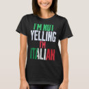 Recherche de italien drôle tshirts Fierté