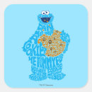 Recherche de cookie monster autocollants Cookie rue sesame