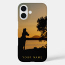 Recherche de silhouette noire iphone coques Coucher de soleil