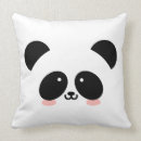 Recherche de panda kawaii coussins Mignon