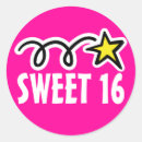 Recherche de bonbon seize autocollants Partie