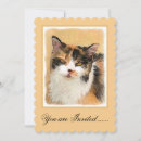 Recherche de peinture de chat invitations Calico