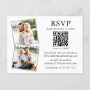 Recherche de rsvp de mariage cartes postales Code qr