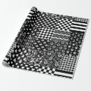 Zoek naar paisley patroon cadeaupapier Zwart wit