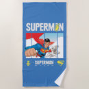 Recherche de film superman serviettes de plage Super héros