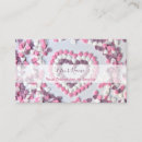 Recherche de coeur mini cartes visite Boulangerie
