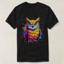 Zoek naar uilen tshirts Waterverf