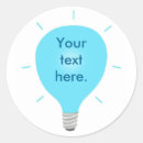 Zoek naar gloeilamp stickers Blauw