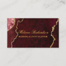 Recherche de marbre rouge cartes visite Maquilleur