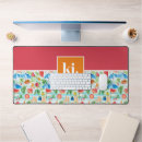 Recherche de illustration vintage tapis souris Monogramme