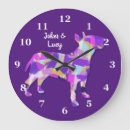 Recherche de terrier horloges Silhouette