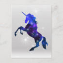 Recherche de belle licorne cartes postales Cool