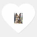 Recherche de portrait de loup autocollants Chien
