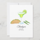 Recherche de tequila vœux cartes Parti