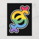 Zoek naar regenboog vlag briefkaarten Lesbisch