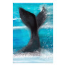 Recherche de baleine posters Aquarelle