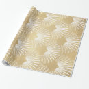 Recherche de or et blanc papier cadeau Élégant