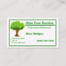 Recherche de arborist cartes visite Service d'arbre
