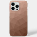 Recherche de motif géométrique moderne iphone coques Brun