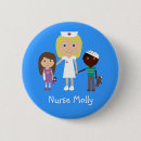 Zoek naar verpleegster cartoon buttons Schattig