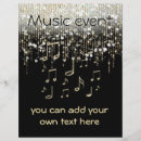 Recherche de musique prospectus Événement