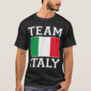 Recherche de équipe italie tshirts Drapeau italien